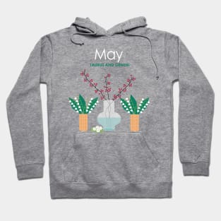 May Birth Flowers Hoodie